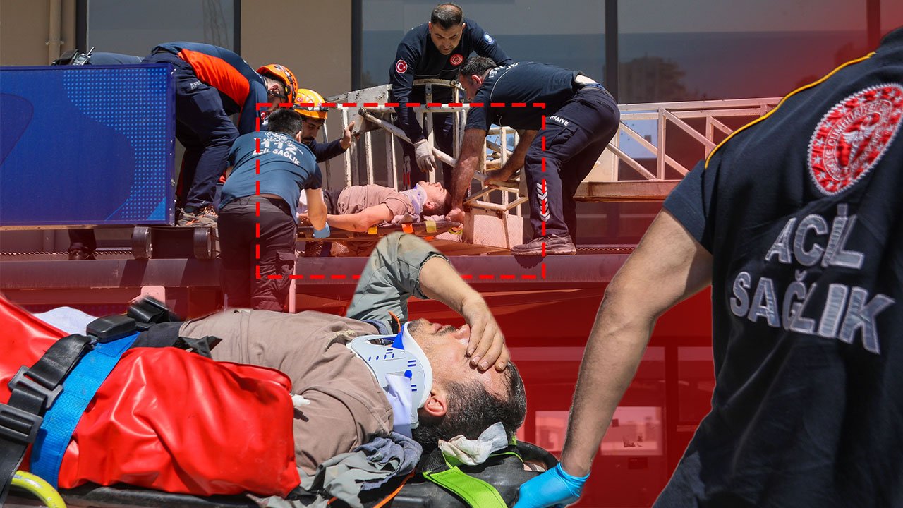 Antalya'da 4'üncü kattan düştü: Mucize eseri kurtuldu!