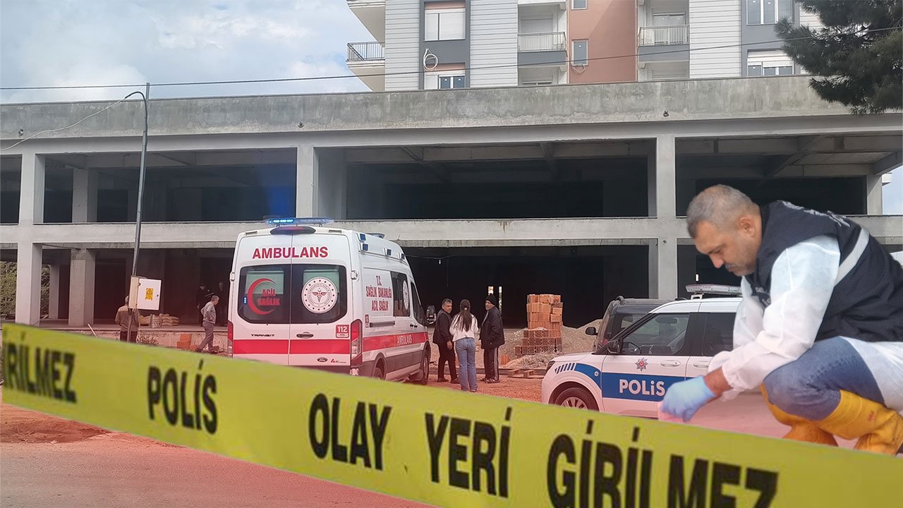 Antalya'da şüpheli ölüm: İnşaatta cansız bedeni bulundu