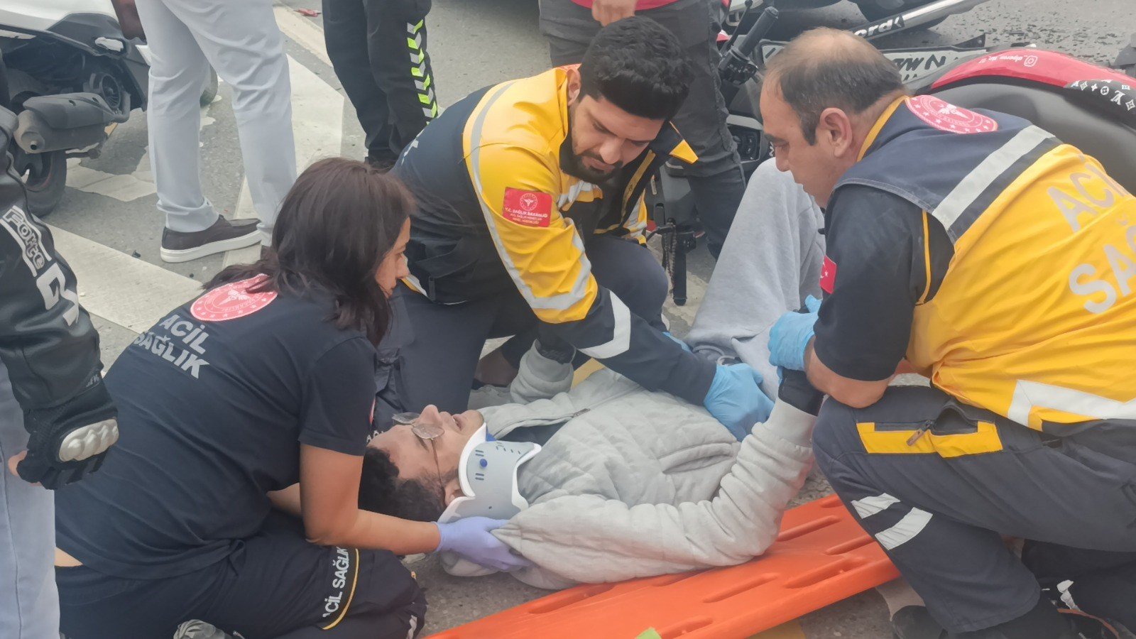 Manavgat Antalya Kaza Motosiklet Yarali4