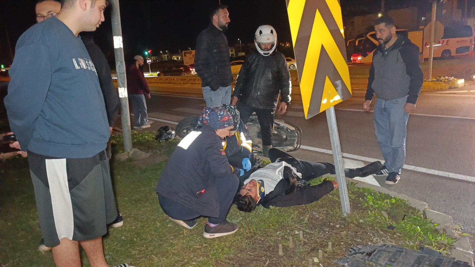 Manavgat Motosiklet Kazasi 2Yarali5