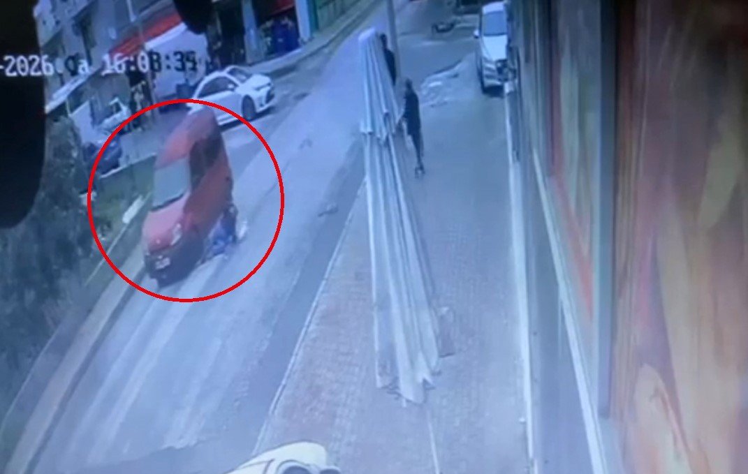 Manavgat Yaya Aracin Altinda Kaldi3