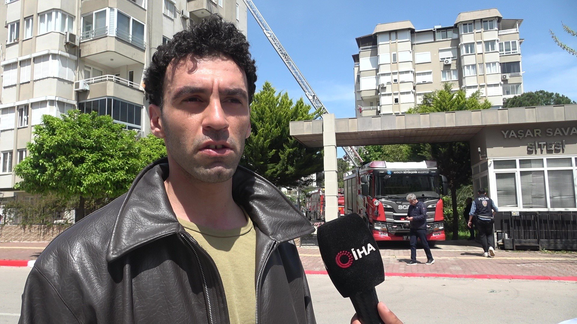 Muratpasa Fener Mahallesi Antalya Yangin7