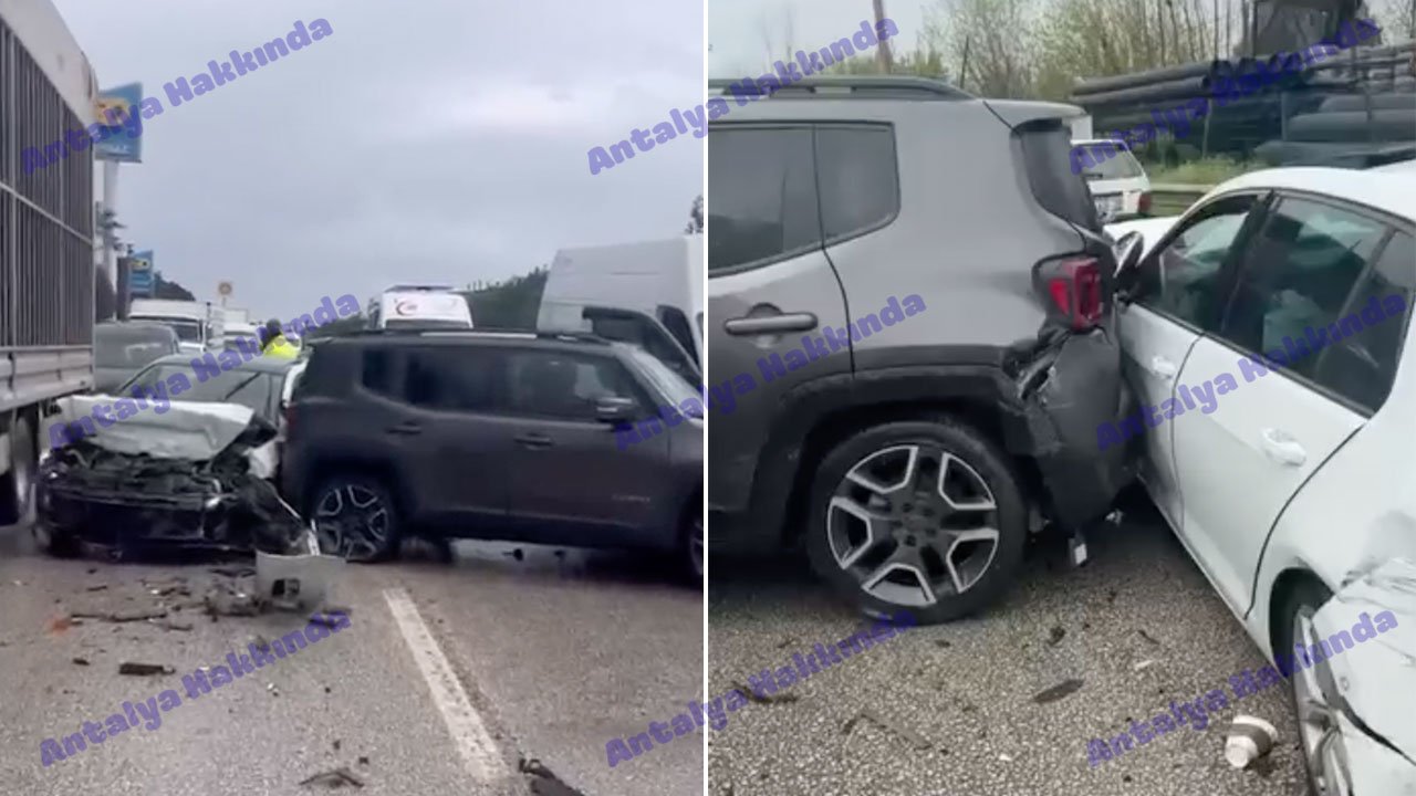 Serik Zincirleme Kaza1-1