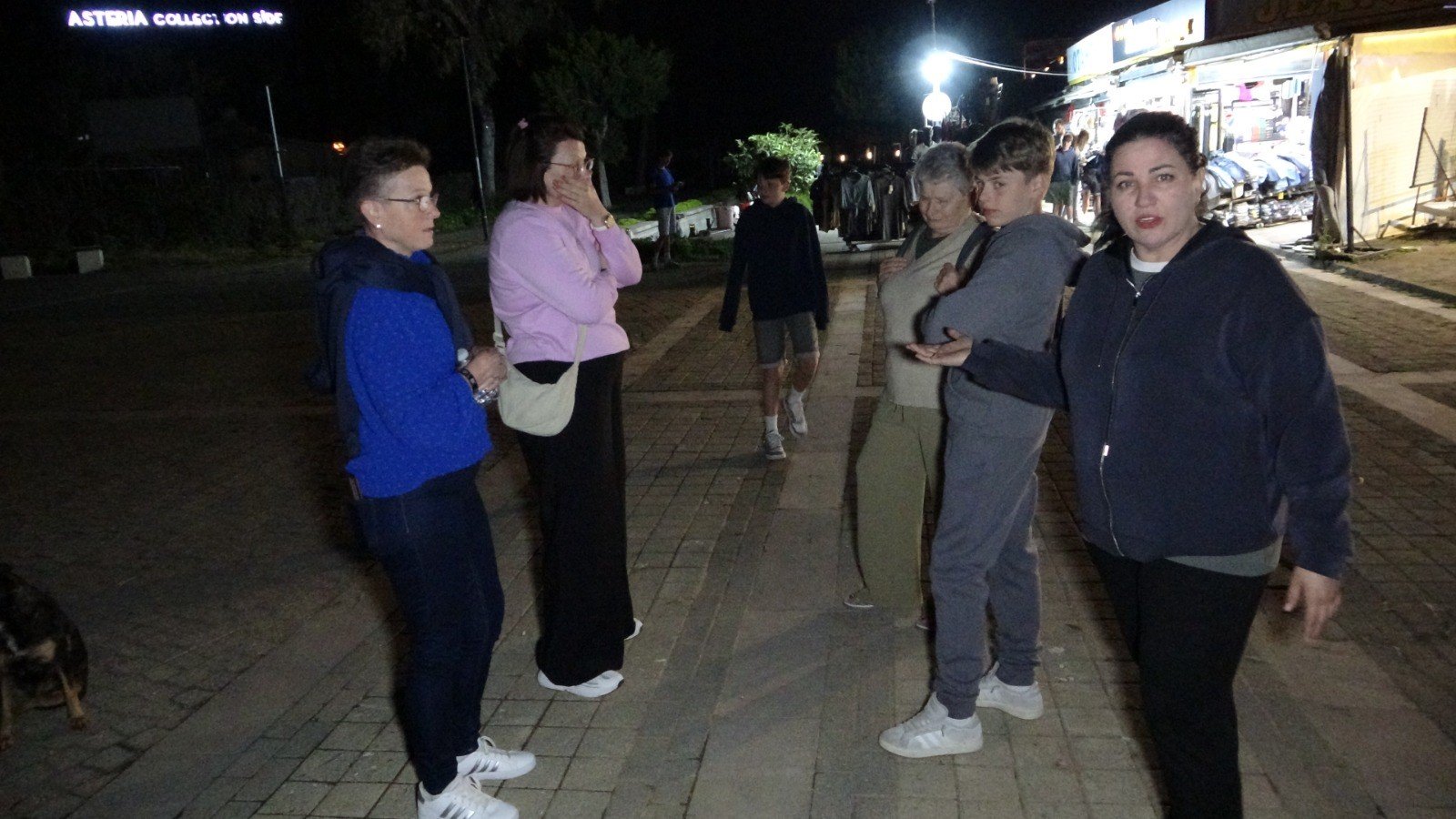 Turizm Merkezinde Karanlik Yol Sitemi8