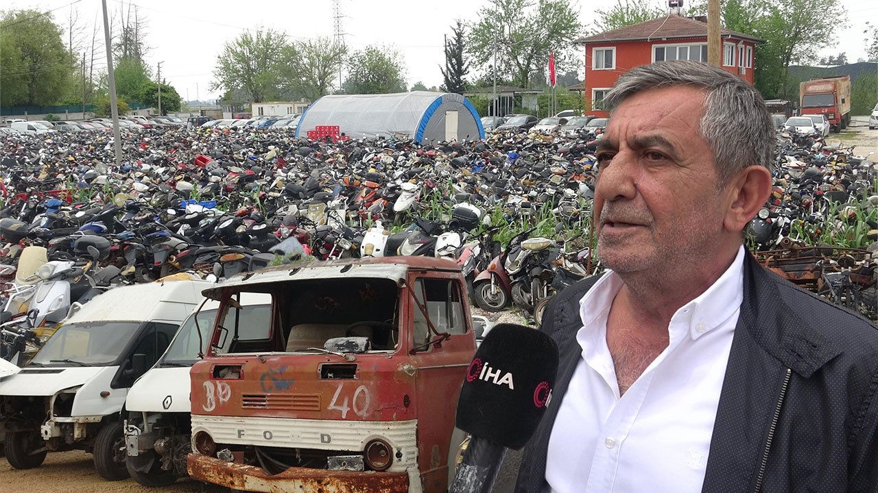 Antalya'da yediemin otoparkları doldu: Araçlar çürüyor!