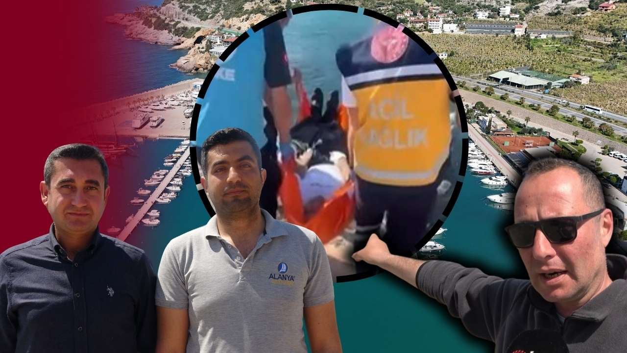 Antalya'da saniyelerle yarıştılar! Marinada kalp krizini balıkçılar fark etti