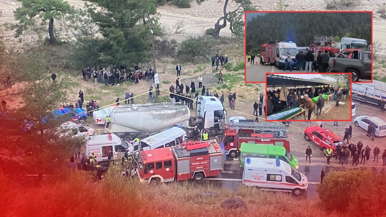 Antalya yolunda 7 kişinin öldüğü kazada beton mikseri sürücüsü tutuklandı!