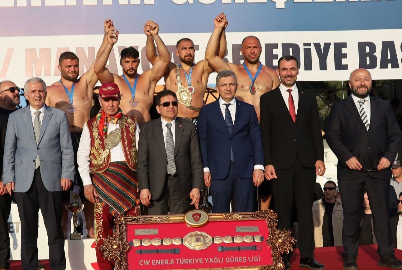 Kepezin Pehlivanlarindan Baskan Kocagoze Ziyaret 5