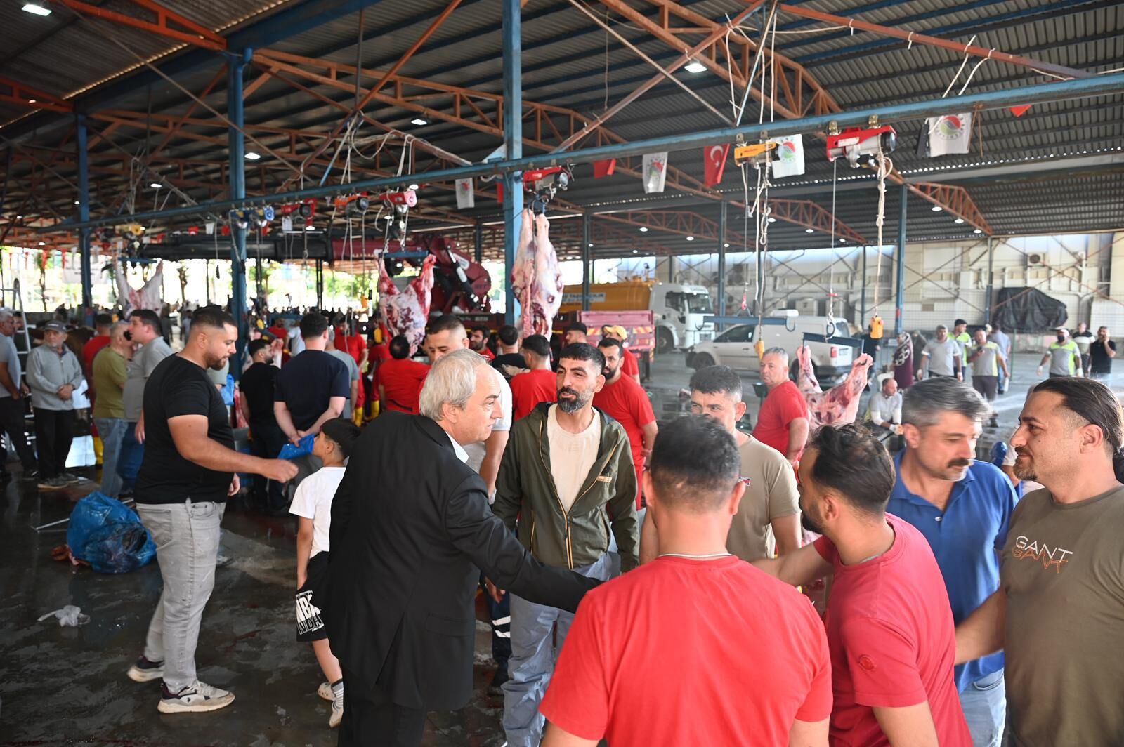 Kocagoz, Kurban Kesim Yerlerini Denetledi 6
