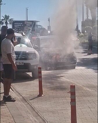 Alanya Otomobil Yangini2