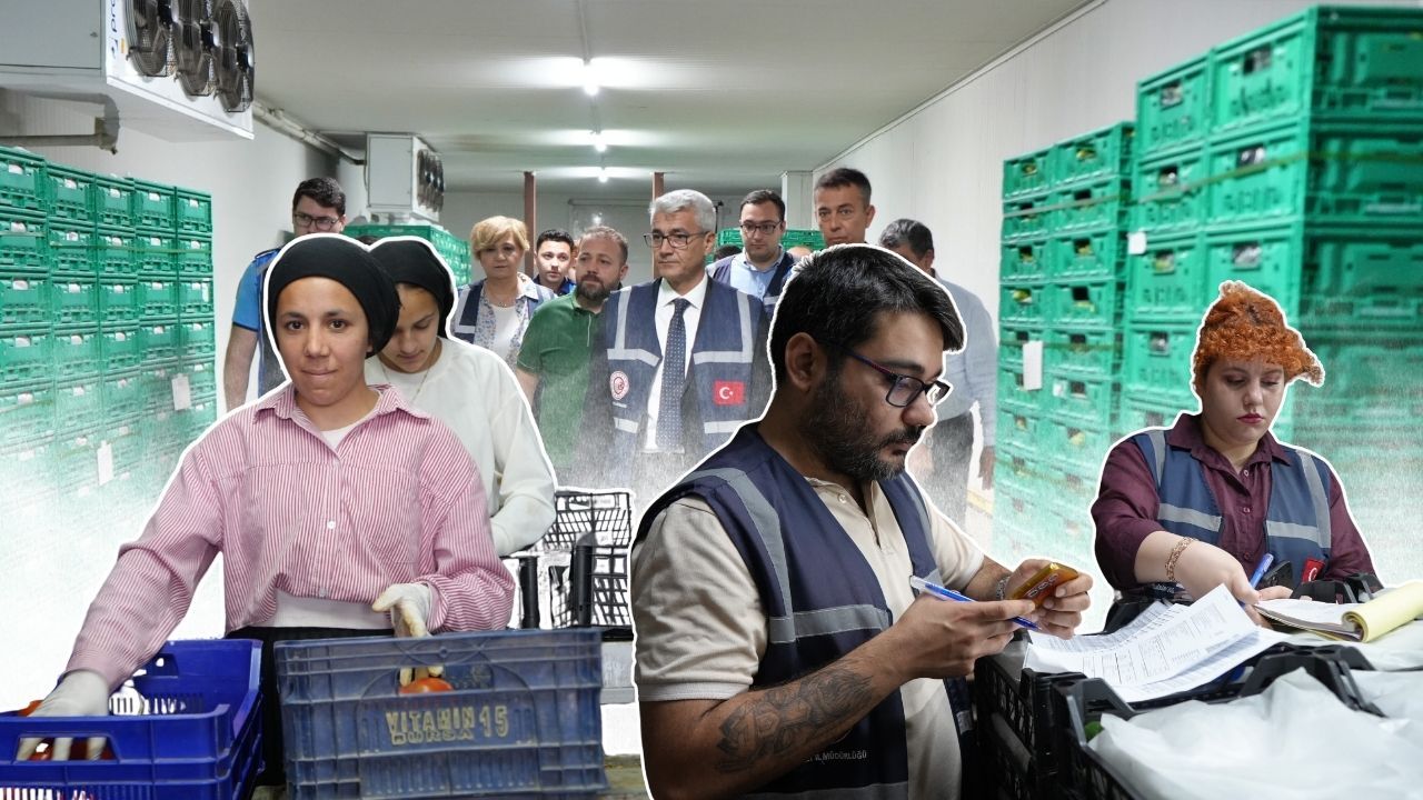 Antalya Hali’nde bayram öncesi sıkı takip: Fahiş fiyat ve etiketler denetlendi