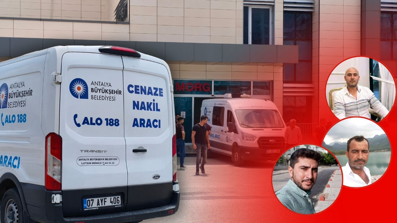 Antalya'da selektör kavgasında öldürülen 3 kişinin cenazeleri teslim alındı!