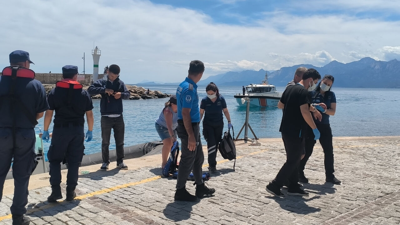 Teknede Rahatsızlandı