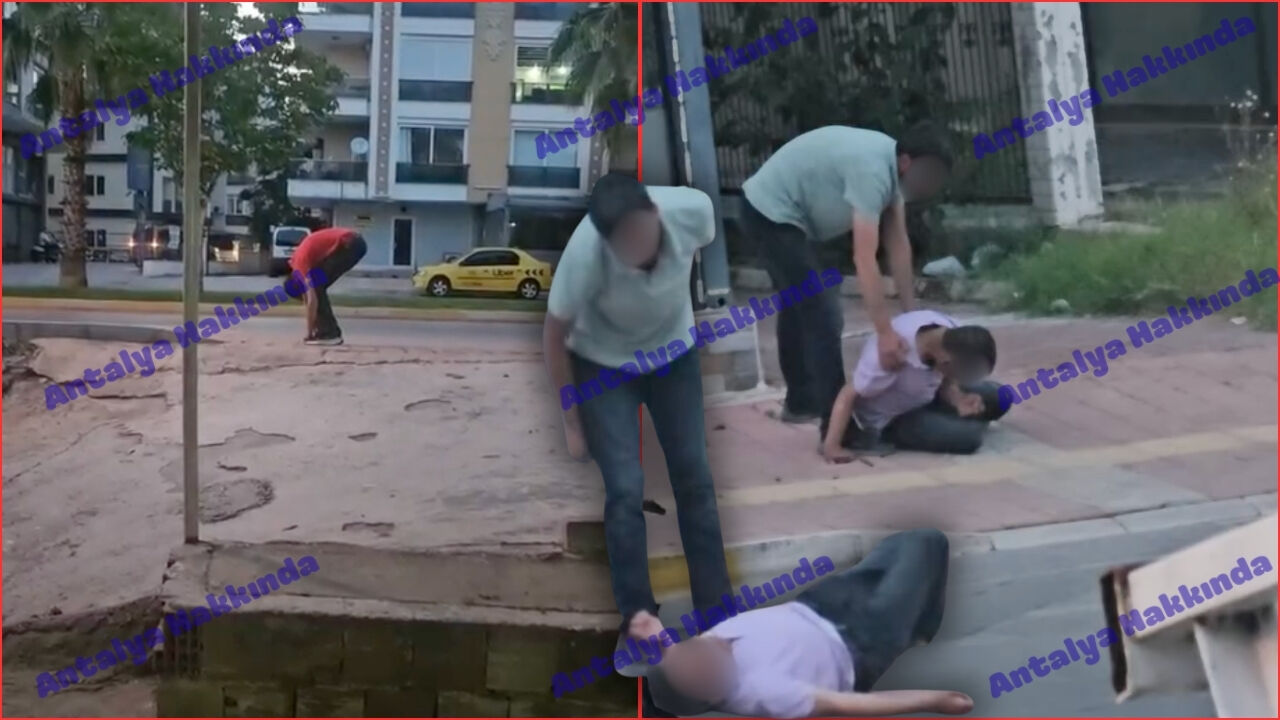 Antalya Zeytinköy'de ayakta uyudu! İşte o görüntüler
