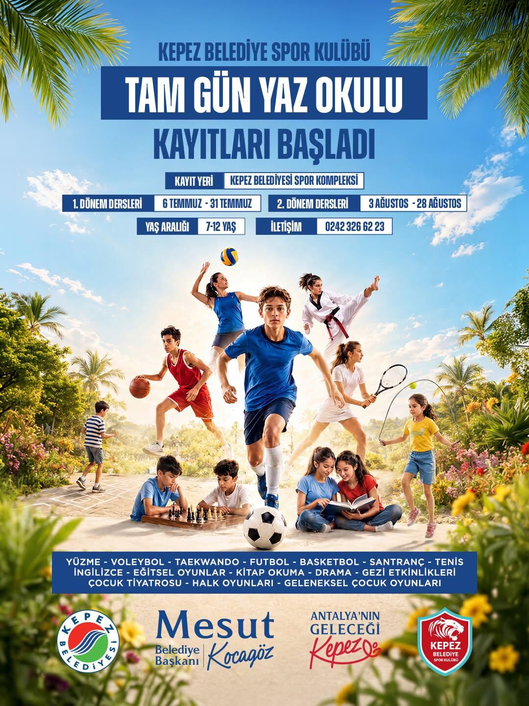 Kepezde Yaz Tatili Eglence Ve Egitimle Bulusuyor 2
