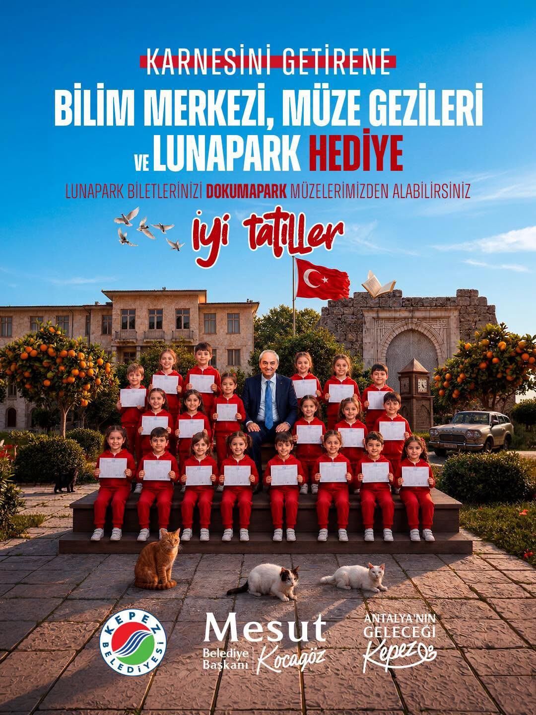 Kepezden Ogrencilere Bilim, Kultur Ve Eglence Dolu Karne Hediyesi 1