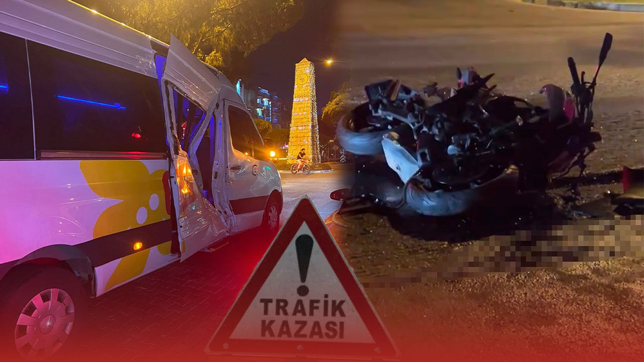 Antalya'da ölümlü kaza: 20 yaşındaki motosiklet sürücüsü hayatını kaybetti!