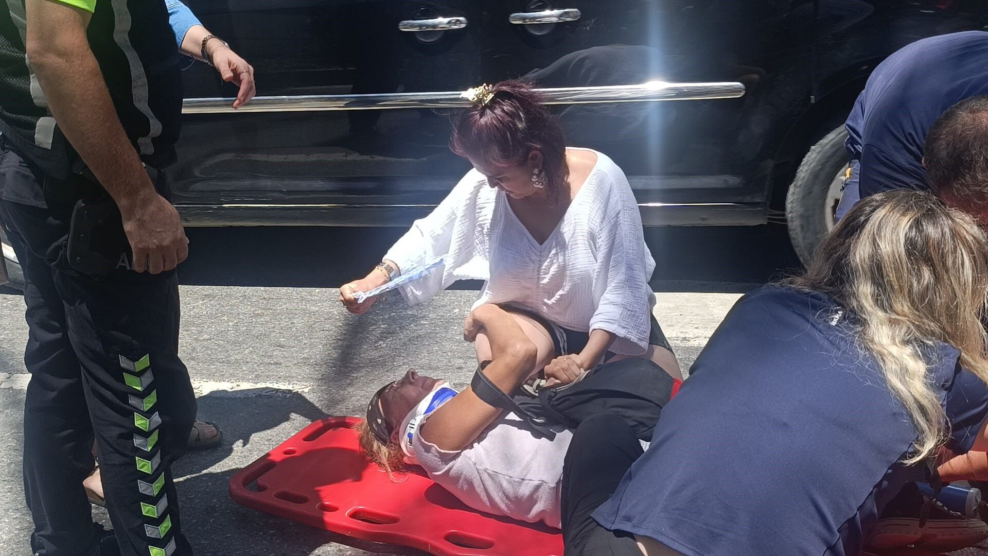Alman Kadin Kaza Turist Antalya1