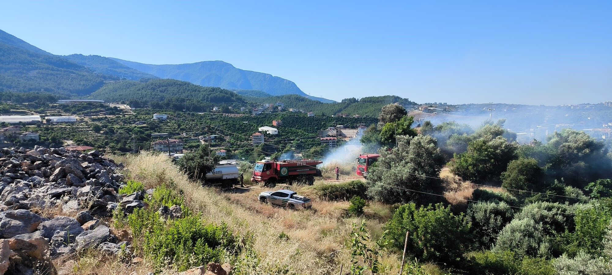 Antalya Alanya Zirai Alan Yangin2
