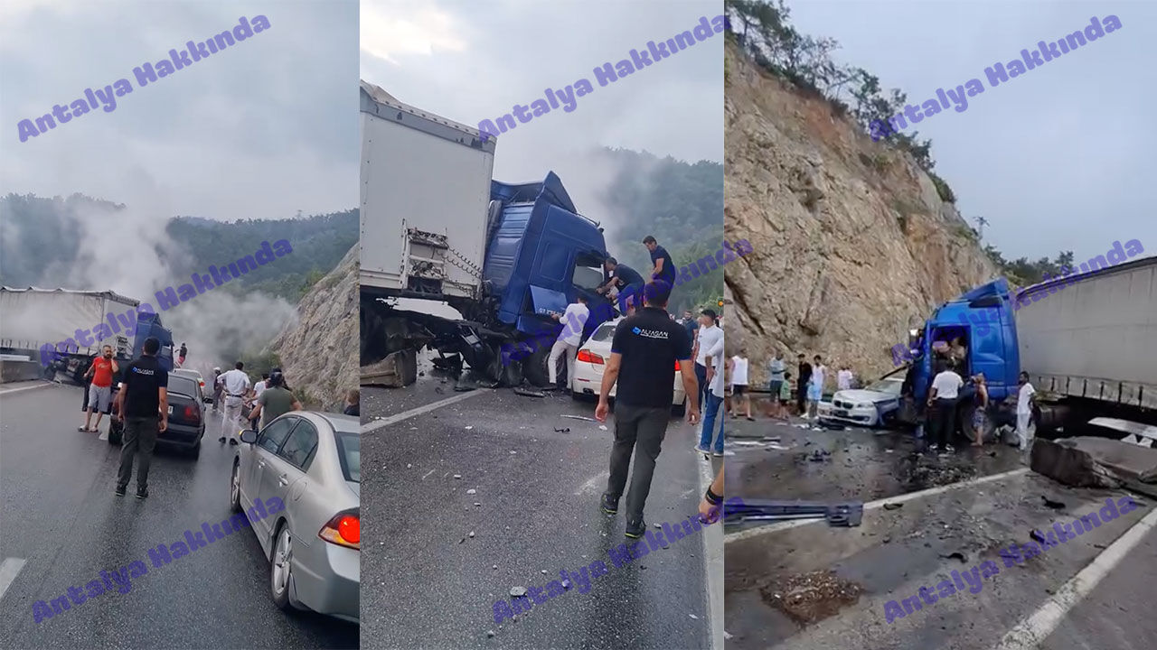 Antalya Kemer Yolu Kaza7