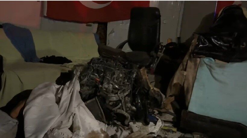 Antalya Serik Isci Motor Baraka Yarali Kaza1