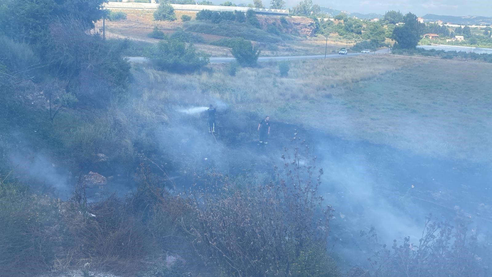 Antalya Serik Yangin Otluk Alan 1