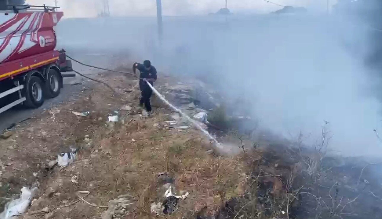 Antalya Serik Yangin Otluk Alan 4