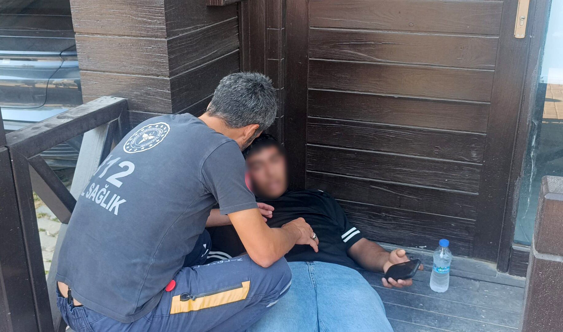 Antalya'da Palmiyeye Çarpan Otomobilde Can Pazarı2