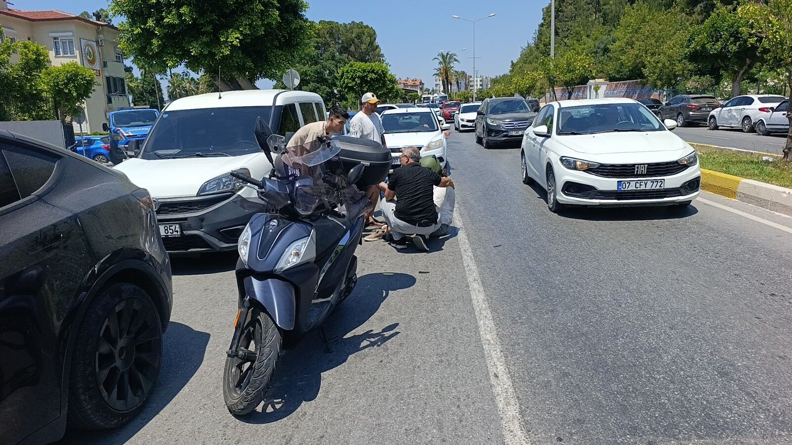 Bahcelievler Elektirikli Otomobil Kaza2