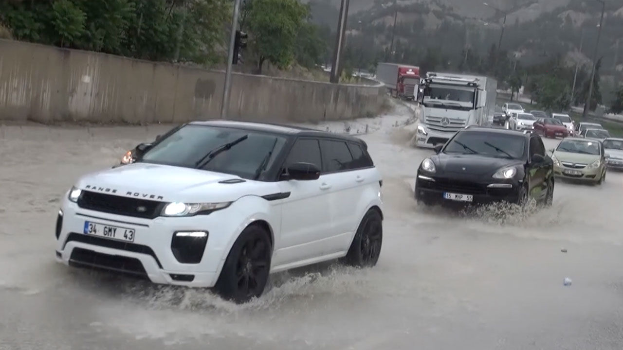 Burdur Antalya Yolu Yagis5
