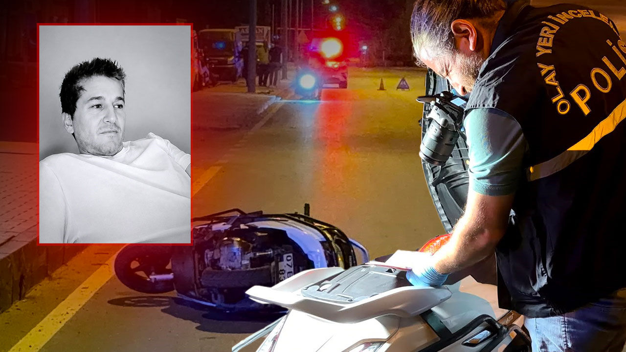 Antalya'da feci motosiklet kazası: Sürücü hayatını kaybetti, 1 kişi ağır yaralandı