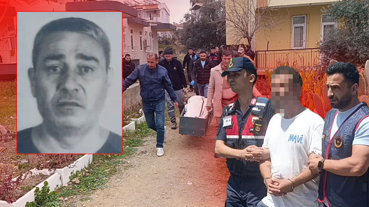 Antalya'da 50 yaşındaki adam cinayete kurban gitti!
