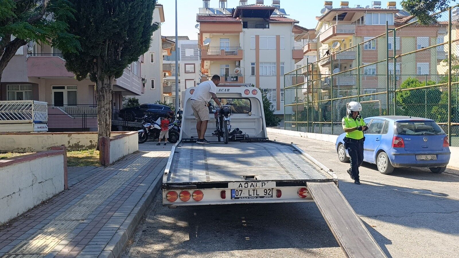 Manavgat Antalya Motosiklet Polis4