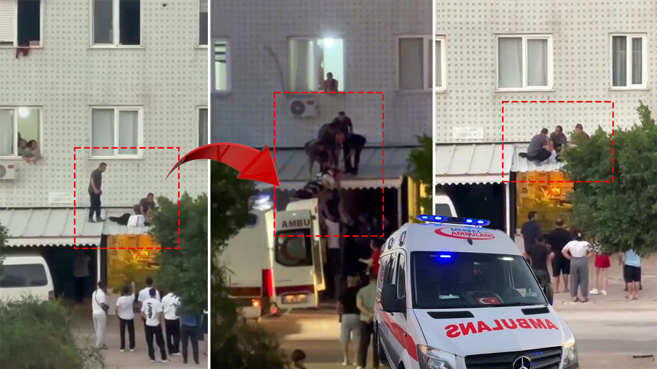 Antalya’da korkutan olay: Cam silerken aşağı düşen genç kız yaralandı!