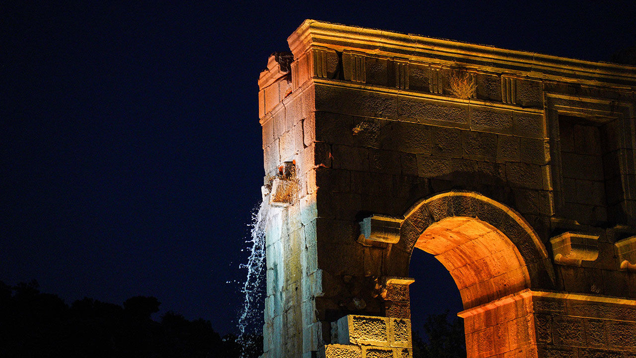 Patara Kent Kapisi Su Akisi Antalya6