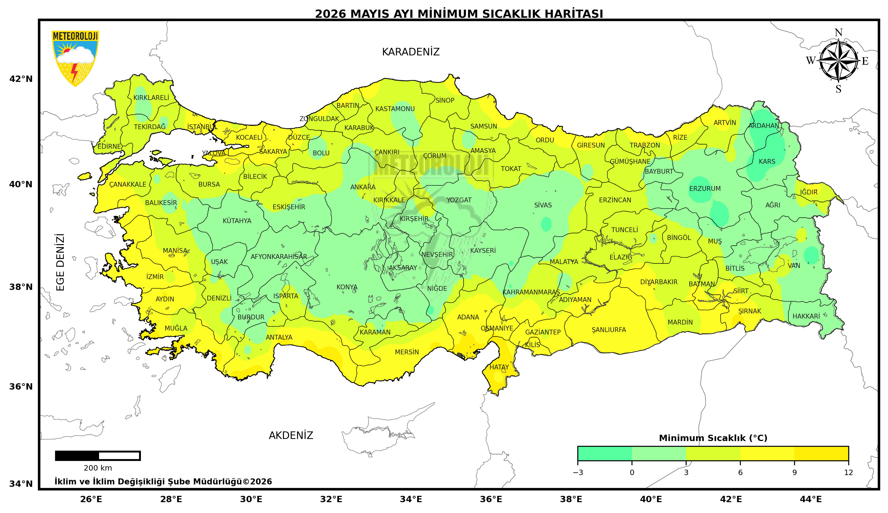 Son 56 Yılın En Soğuk 7'Nci Mayıs Ayı4