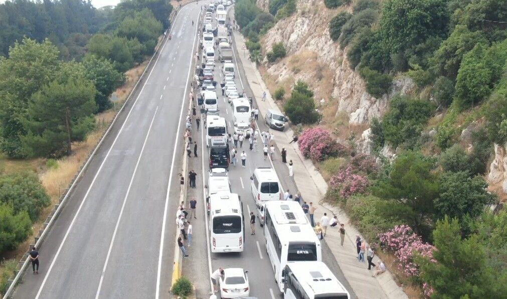 Tir Kazasi Kemeryolu Antalya6