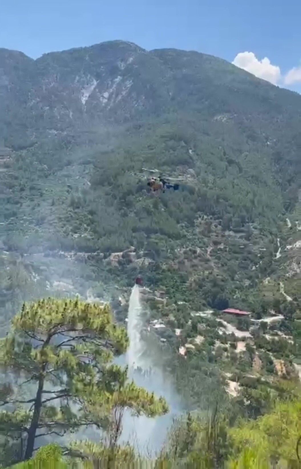Yangin Antalya Kas Dosemealti4