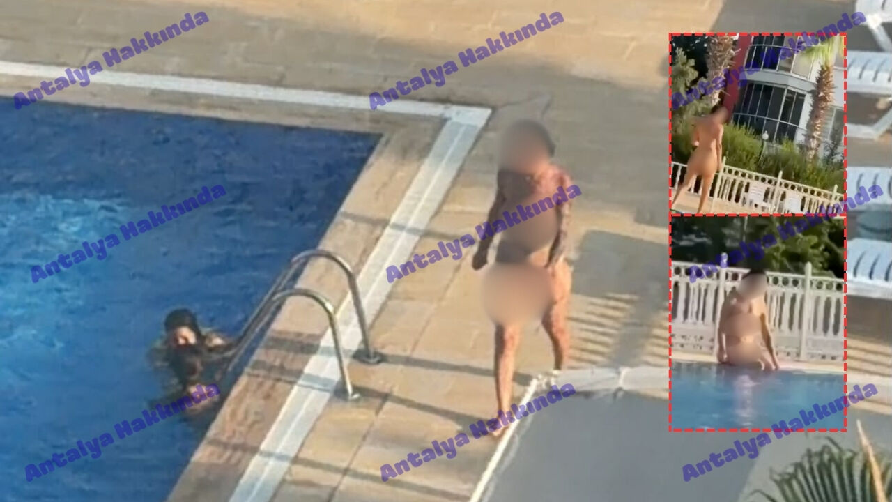 Antalya'da çıplak kadın 10 yaşında çocuğu eve alırken yakalandı!