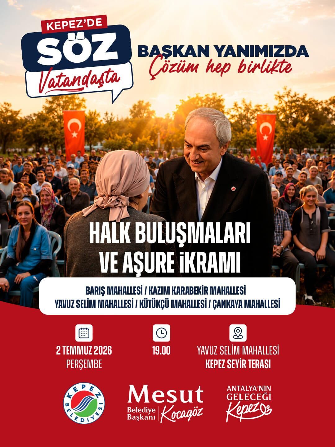 Kepez De Mahallelerin Sesi Halk Bulusmasi Nda Yukselecek 2