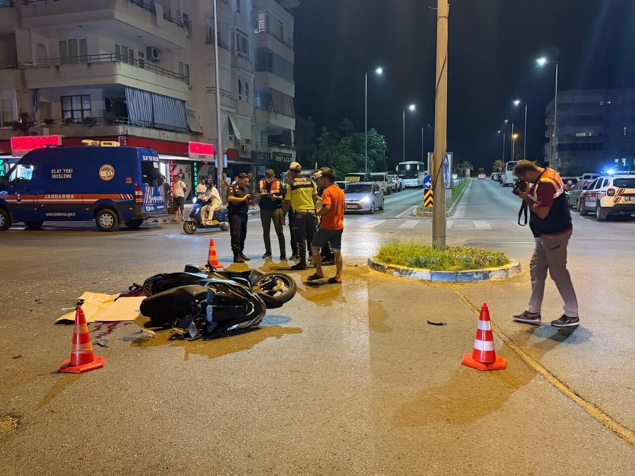 Antalya Alanya Mahmutlar Mahallesi Kaza1