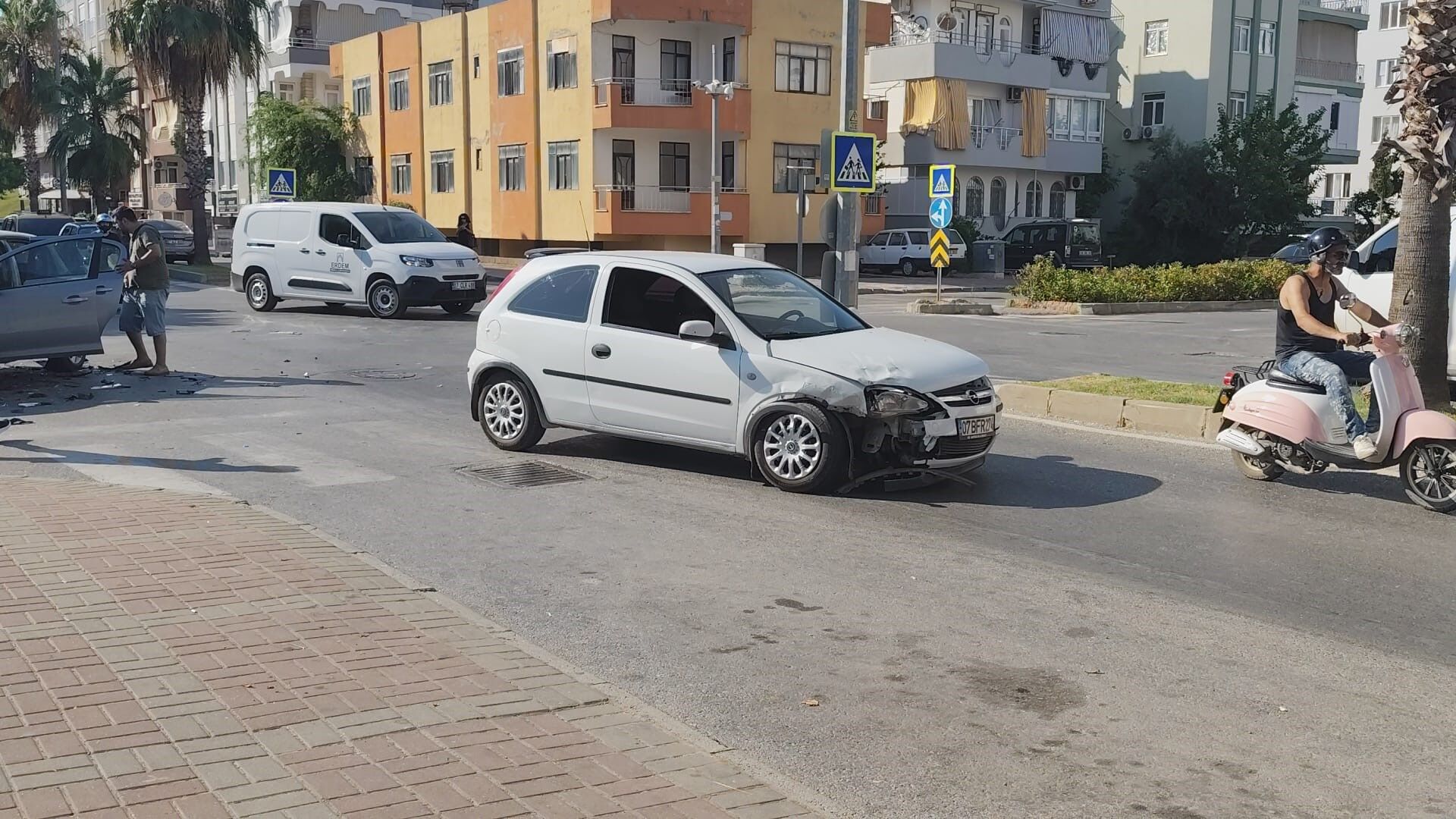 Antalya Bahcelievler Mahallesi Kaza3