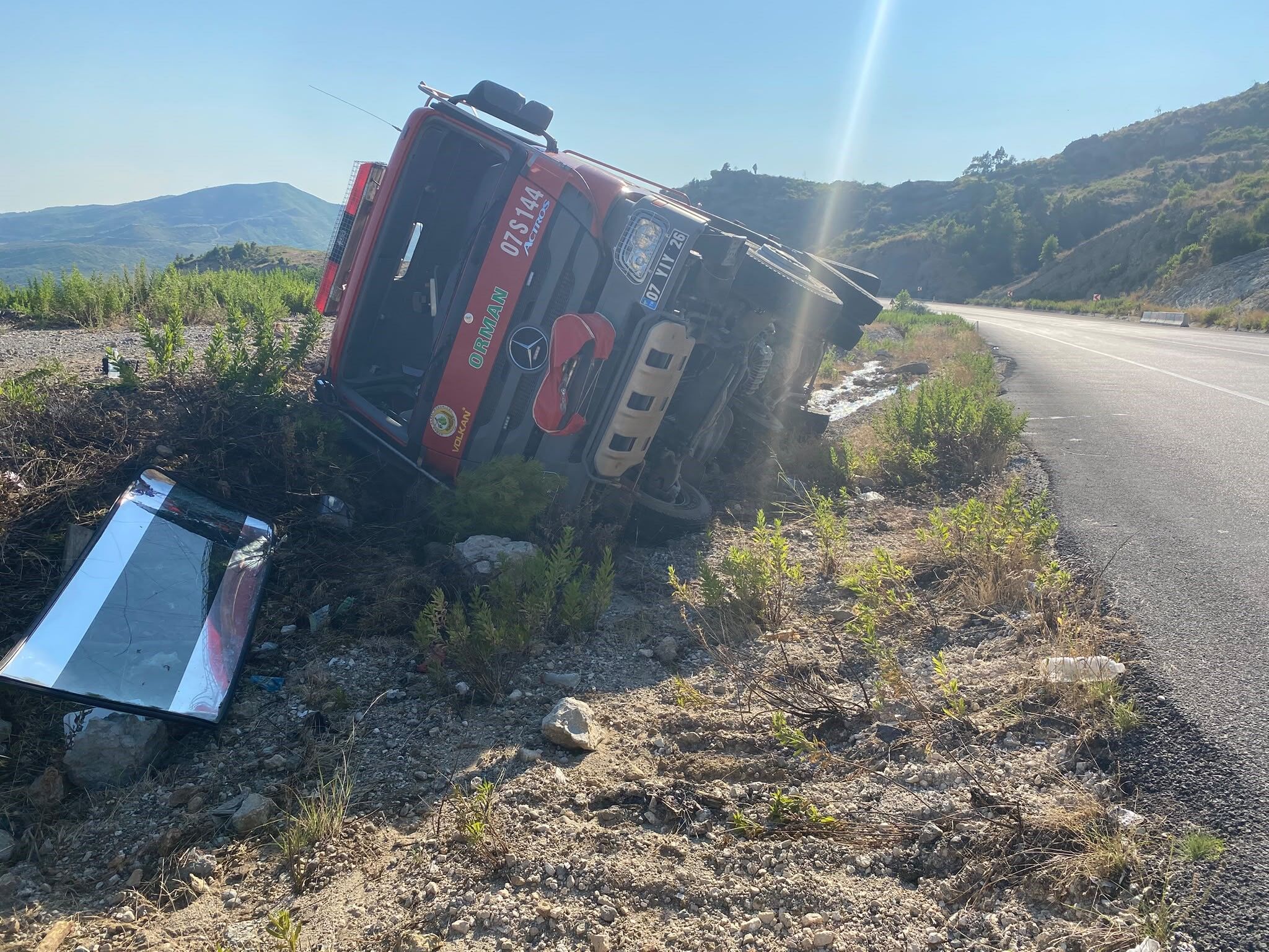 Antalya Ikmal Araci Devrildi Akseki1