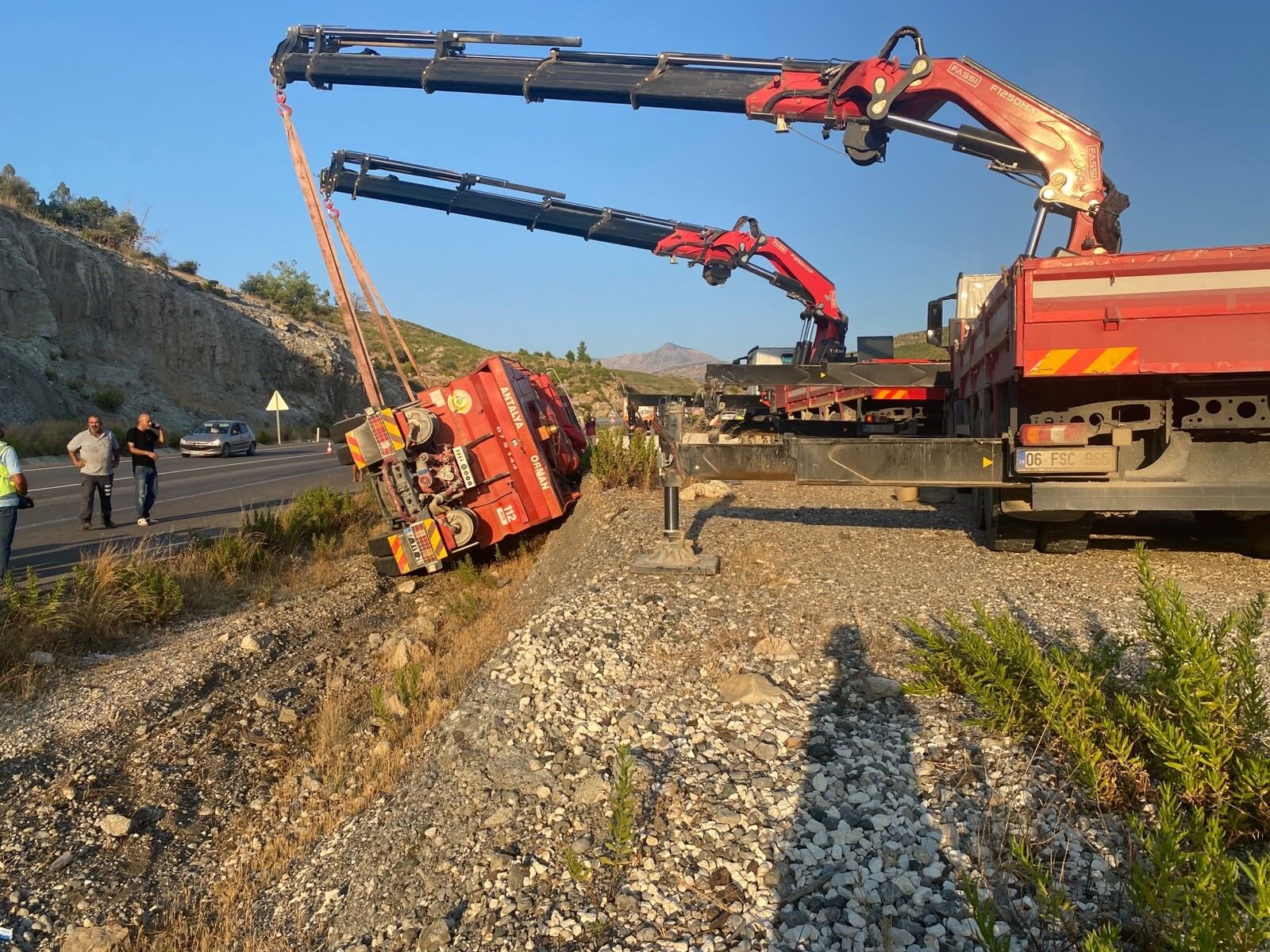 Antalya Ikmal Araci Devrildi Akseki2