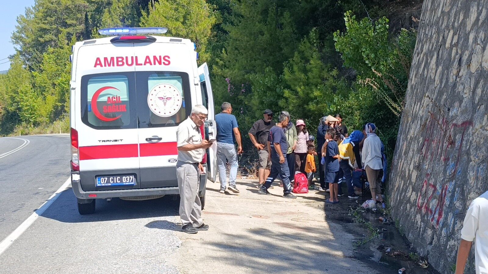 Antalya Konya Yolu Arac Yangini5
