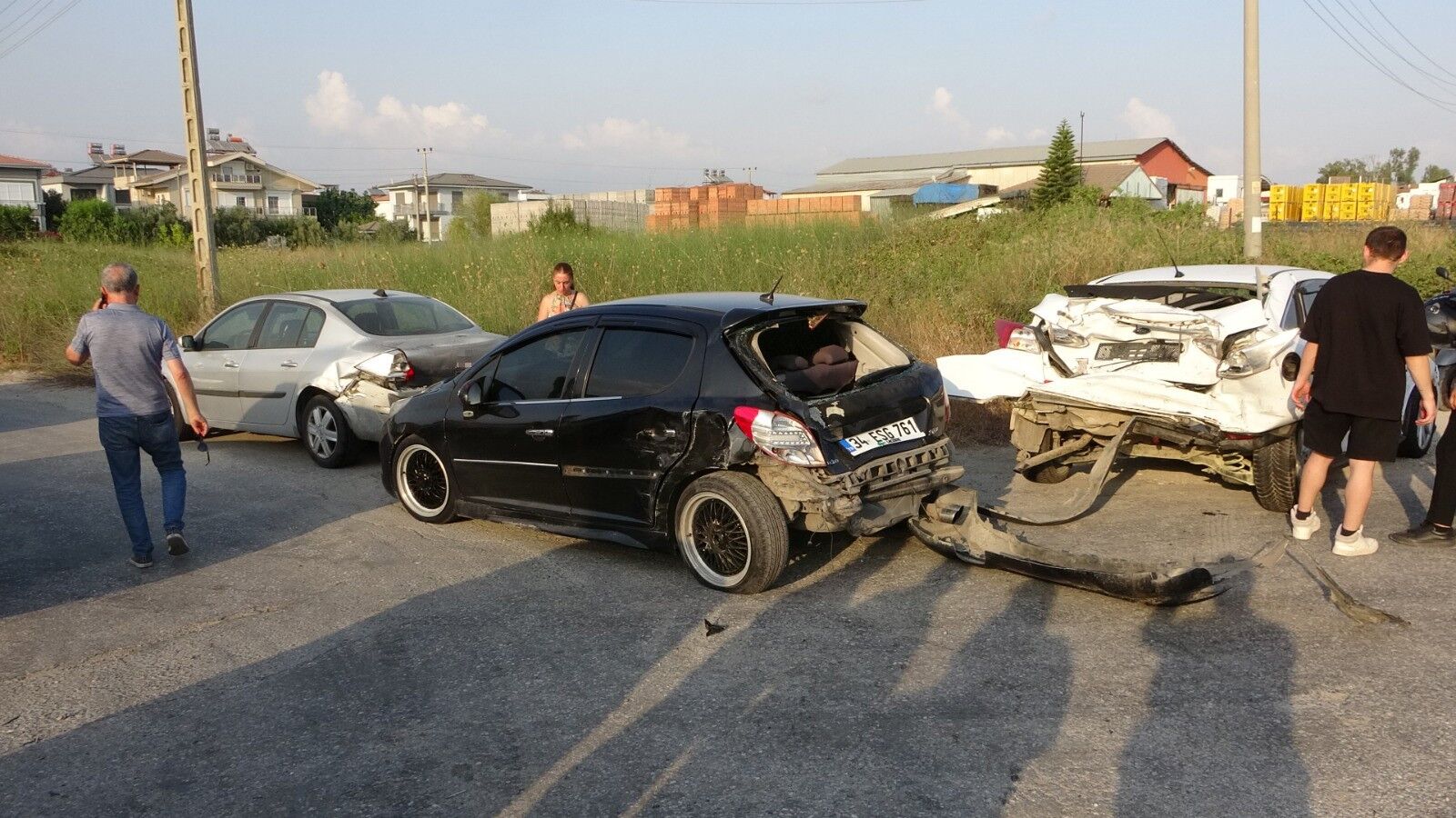 Antalya Yolu Zincirleme Kaza