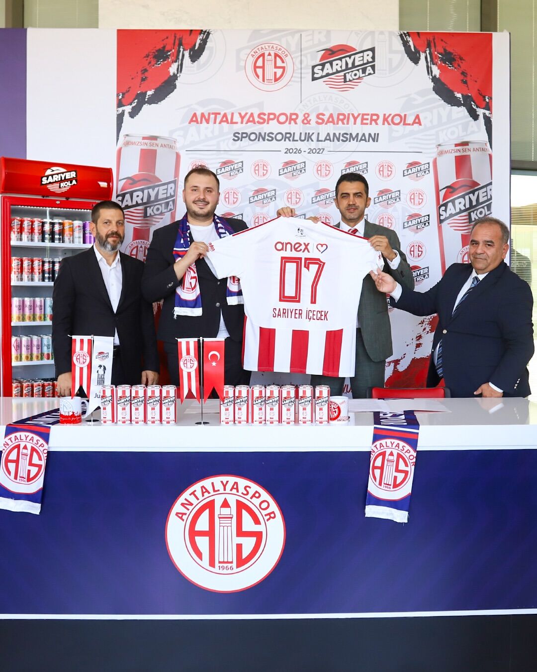 Antalyaspor'un Yeni Resmi Içecek Sponsoru 1