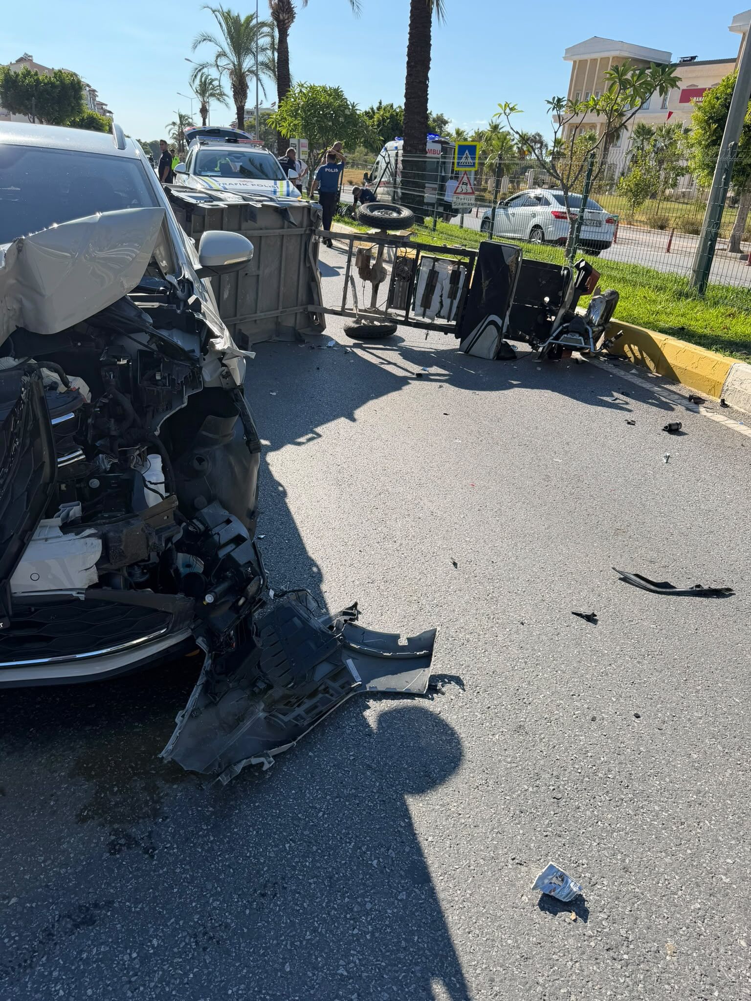 Manavgat Ani Manevra Kaza Antalya 3Yarali4