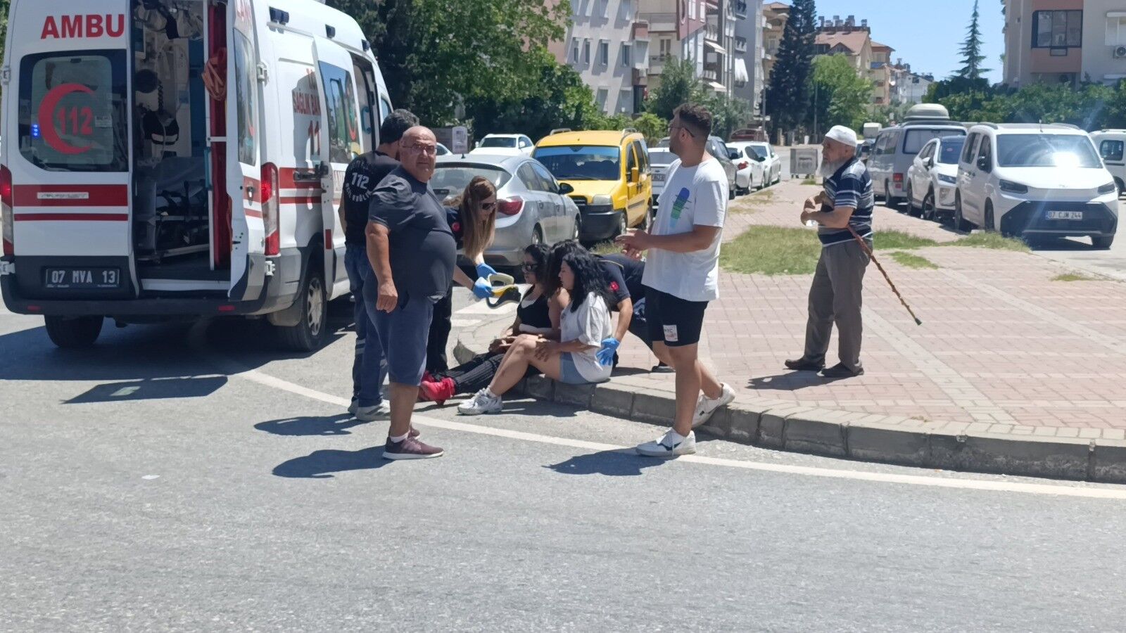 Manavgat Bahcelievler Mahallesi Kaza1