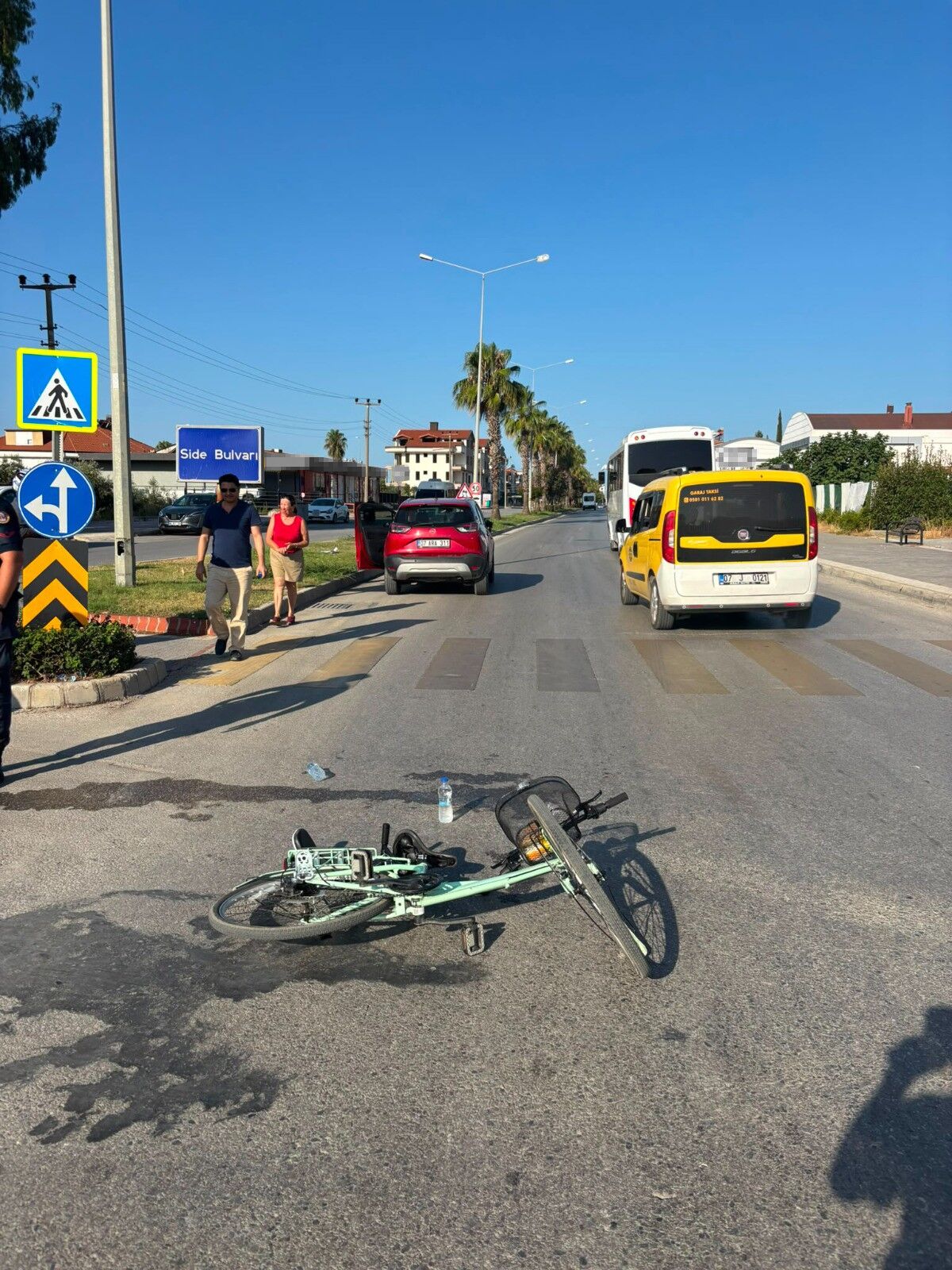 Manavgat Bisiklet Kazasi Antalya2